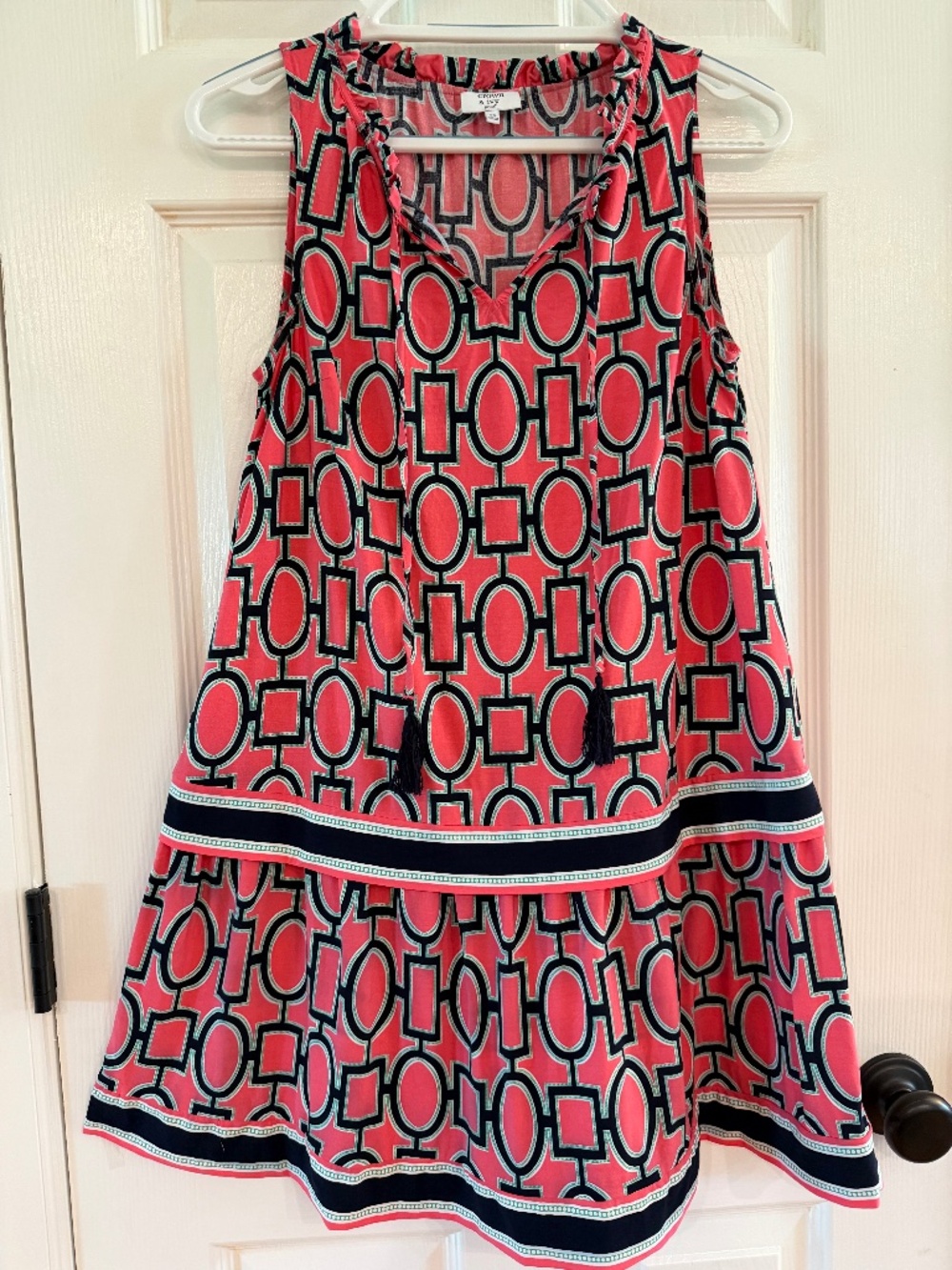 Crown & Ivy print dress sz PS